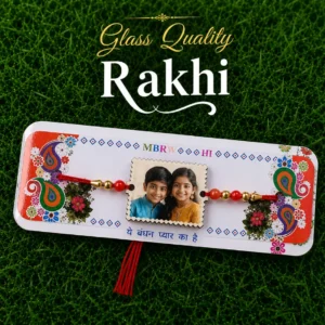 Custom Acrylic Rectangle Shape Rakhi ! Custom Raksha Bandhan 2