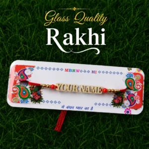 Personalized Name Rakhi | Custom Name Rakhi for Brother | Raksha Bandhan Gift 2
